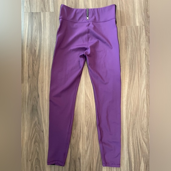 Savage X Fenty Main Player High Waist Legging Purple Galaxy size L - Picture 2 of 9